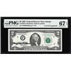 Image 1 : 1995 $2 Federal Reserve Note PMG Superb Gem Uncirculated 67EPQ Courtesy Autograph