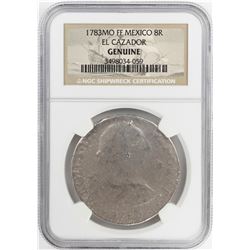 1783MO FF Mexico 8 Reales El Cazador Shipwreck Coin NGC Genuine