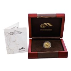 2008-W $5 Proof American Buffalo 1/10 oz. Gold Coin w/ Box & COA