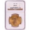 Image 1 : 1927 $20 St. Gaudens Double Eagle Gold Coin NGC MS65+