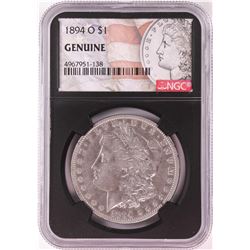 1894-O $1 Morgan Silver Dollar Coin NGC Genuine