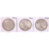 Image 1 : Lot of (3) 1922 $1 Peace Silver Dollar Coins