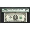 Image 1 : Finest Known 1950E $100 Federal Reserve Note Chicago PMG Superb Gem Uncirculated 67EPQ