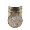 Image 1 : Roll of (20) Assorted Date $1 Peace Silver Dollar Coins