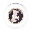 Image 1 : Rarities Mint 1989 Disney Mickey "Good Luck" 1/4 oz. .999 Fine Silver Round