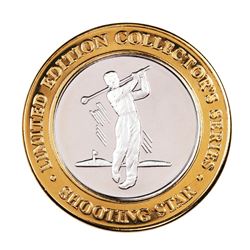.999 Silver Shooting Star Casino Mahnomen, MN $10 Casino Limited Edition Gaming Token
