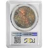 Image 3 : 1881-S $1 Morgan Silver Dollar Coin PCGS MS64 Amazing Toning