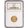 Image 1 : 1878 $3 Indian Princess Head Gold Coin NGC MS61