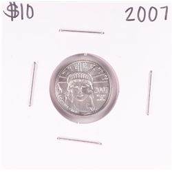 2007 $10 Platinum American Eagle Coin