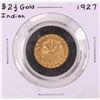 Image 1 : 1927 $2 1/2 Indian Head Quarter Eagle Gold Coin