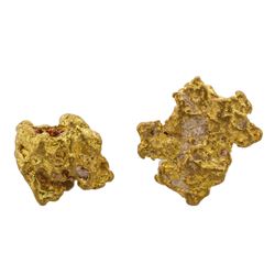 Lot of 2.06 Gram Total Weight Australian Gold Nuggets