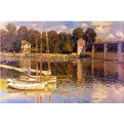 Claude Monet - Bridge at Argenteuil