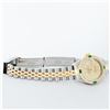 Image 7 : Rolex Ladies 2 Tone 18K Quickset Champagne Diamond & Emerald Datejust Wristwatch