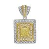 Image 1 : 18k Gold 1.25CTW Diamond Pendant, (VS1 /VS1-VS2/G-H)