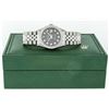 Image 9 : Rolex Mens Stainless Steel Black Diamond 36MM Datejust Wristwatch