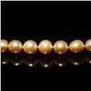 Image 2 : 10 - 13mm Golden South Sea Pearl 14K Yellow Gold Necklace