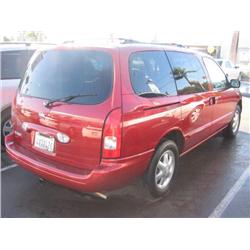 2002 Nissan Quest Van 47105 MI