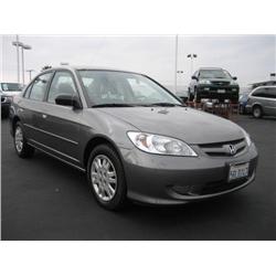 2005 Honda Civic Sdn 4 Door 23310 MI