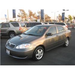 2005 Toyota Corolla 4 Door 45500 MI