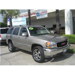 2002 GMC Yukon SUV 80495 MI