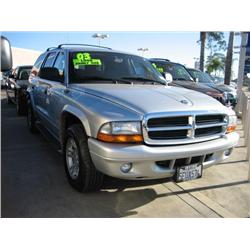 2003 Dodge Durango SUV 26580 MI