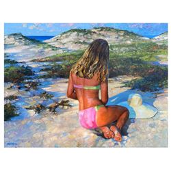 Howard Behrens (1933-2014), "By the Dunes" Hand Signed Original Painting on Canvas with Certificate 