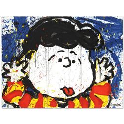 "No Apologies" Limited Edition Hand Pulled Original Lithograph by Renowned Charles Schulz Protege, T