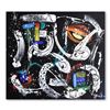 Image 1 : Jenik Cook, Original Acrylic Painting on Canvas (59" x 53"), Hand Singed with Letter of Authenticity