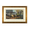 Image 1 : Dan Gerhartz, "Evening Holsteins" Framed Limited Edition, Numbered 68/195 and Hand Signed with Lette