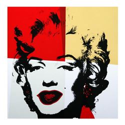 Andy Warhol "Golden Marilyn 11.38" Limited Edition Silk Screen Print from Sunday B Morning.