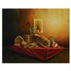 Image 1 : Avi Belaish, Original Acrylic Painting on Canvas, Hand Signed with Letter Authenticity.