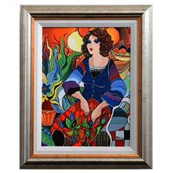 Patricia Govezensky- Original Acrylic on Canvas "Priscilla"