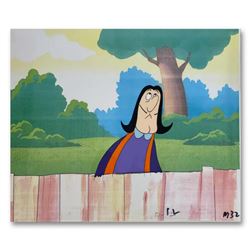 The Pink Panther Show Original Production Cel and Production Sketch. Includes letter of authenticity