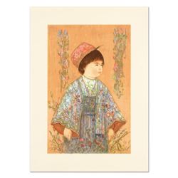 Edna Hibel (1917-2014), "Festival Day" Limited Edition Lithograph, Numbered and Hand Signed with Cer