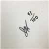 Image 2 : Steve Kaufman (1960-2010), "Yahoo" Hand Signed and Numbered Limited Edition Hand Pulled silkscreen m
