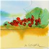 Image 2 : Moshe Leider, Original Watercolor Painting, Hand Signed with Letter of Authenticity.