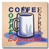 Image 1 : Steve Kaufman (1960-2010), "ESPRESSO" Hand Signed and Numbered Limited Edition Hand Pulled silkscree