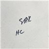 Image 2 : Steve Kaufman (1960-2010), "One Hundred Dollar Old Ben Bill" Hand Signed HC Edition Hand Pulled silk