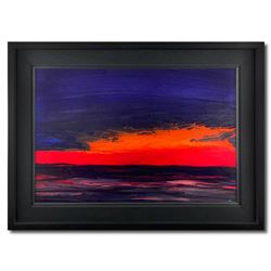 Wyland, "Red Sea Waters" Hand Signed Original Painting on Canvas with Letter of Authenticity.