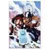 Image 1 : Marvel Comics "Thor: Heaven and Earth #3" Numbered Limited Edition Giclee on Canvas by Agustin Padil