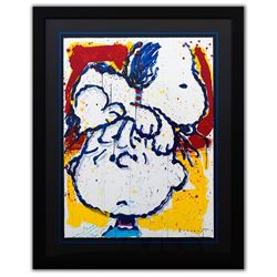 Tom Everhart- Hand Pulled Original Lithograph "Hair Club for Dogs"