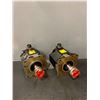 Image 1 : (2) - FANUC A06B-0266-B100#0100 A860-2000-T321 AC SERVO MOTORS