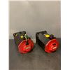Image 2 : (2) - FANUC A06B-0266-B100#0100 A860-2000-T321 AC SERVO MOTORS