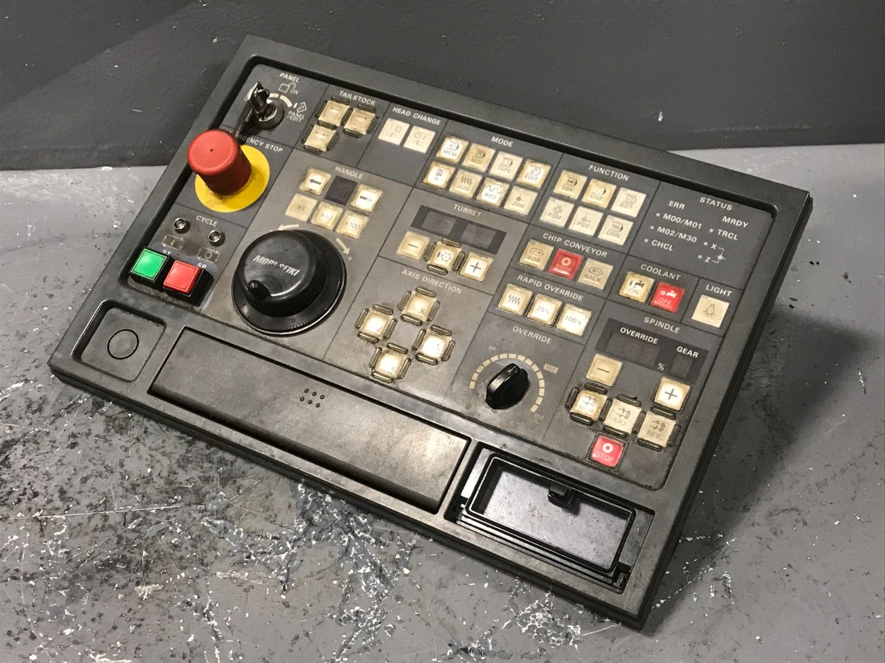 Fanuc Machine Operator Panel FANUC / MORI SEIKI OPERATOR PANEL