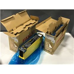 (2) FANUC A06B-6136-H201 SERVO DRIVE