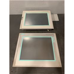 (2) - SIEMENS 6AV6 644-0AA01-2AX0 MP 377 12" TOUCH SCREENS