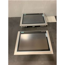 (2) - SIEMENS 6AV2 124-0MC01-0AX0 TP1200 TOUCH SCREENS