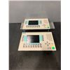 Image 1 : (2) - SIEMENS 6AV3627-1LK00-1AX0 OPERATOR PANELS OP27 COLOR