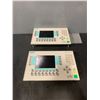 Image 1 : (2) - SIEMENS 6AV3627-1LK00-1AX0 OPERATOR PANELS OP27 COLOR