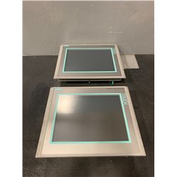 (2) - SIEMENS 6AV6 644-0AA01-2AX0 MP 377 12" TOUCH SCREENS